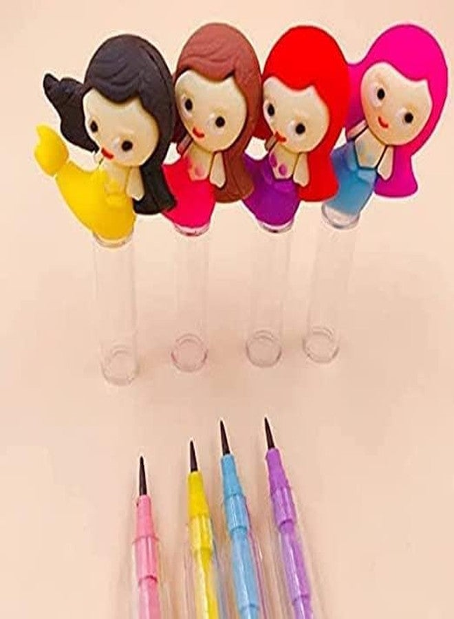 Asera أقلام رصاص أسيرا ميرميد بوليت، أقلام رصاص برأس قابل للدفع، أقلام رصاص لا تحتاج إلى بري، هدايا للبنات، هدايا كانجاك نافراتري، هدايا عيد ميلاد (مجموعة من 48 قطعة) - Image 3